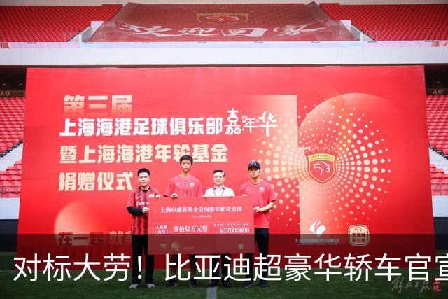 对标大劳！比亚迪超豪华轿车官宣